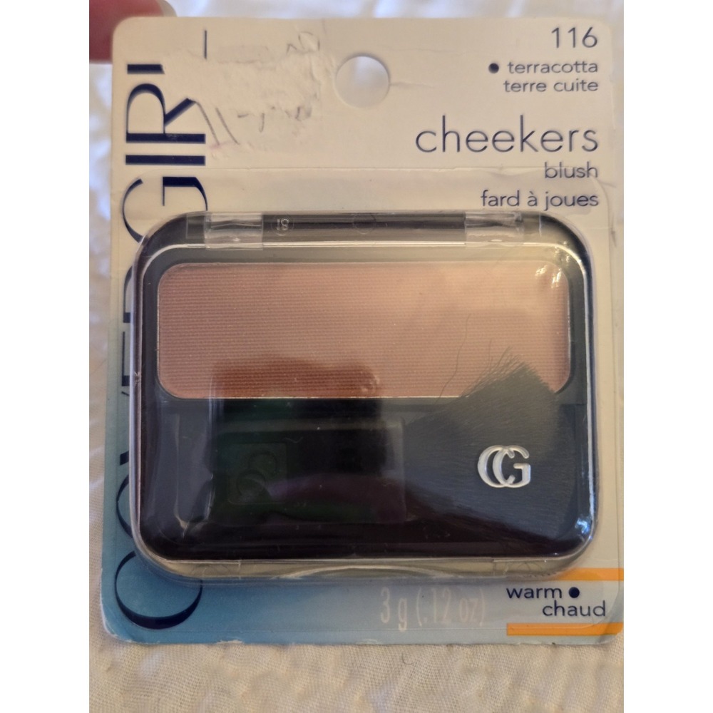 COVER GIRL Cheekers Blush Terracotta 116 Warm Covergirl New Sealed NOS HTF